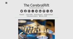 Desktop Screenshot of cerebralrift.org