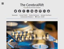 Tablet Screenshot of cerebralrift.org